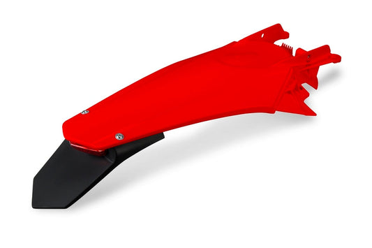 UFO Plast PLASTIC REAR FENDER, RED