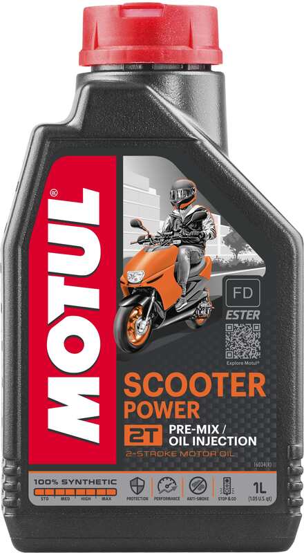 Motul Engi Oil Scooter Power 2T 1 L