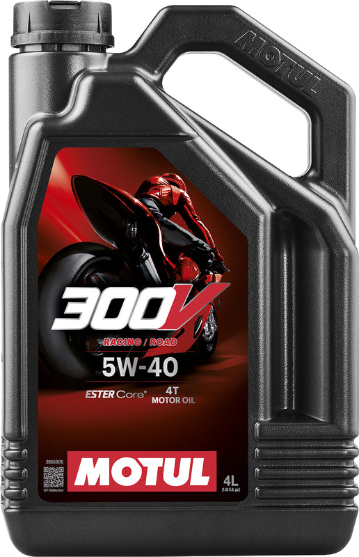 Motul Engi Oil 300V Road Rac 5W40 4 L