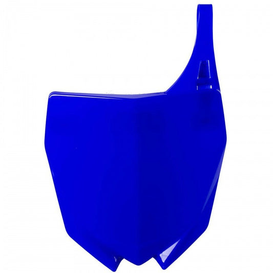 Polisport Front Number Plate - Blue Yamaha YZ85