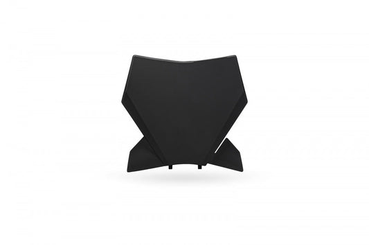 UFO Plast FRONT NUMBER PLATE, BLK