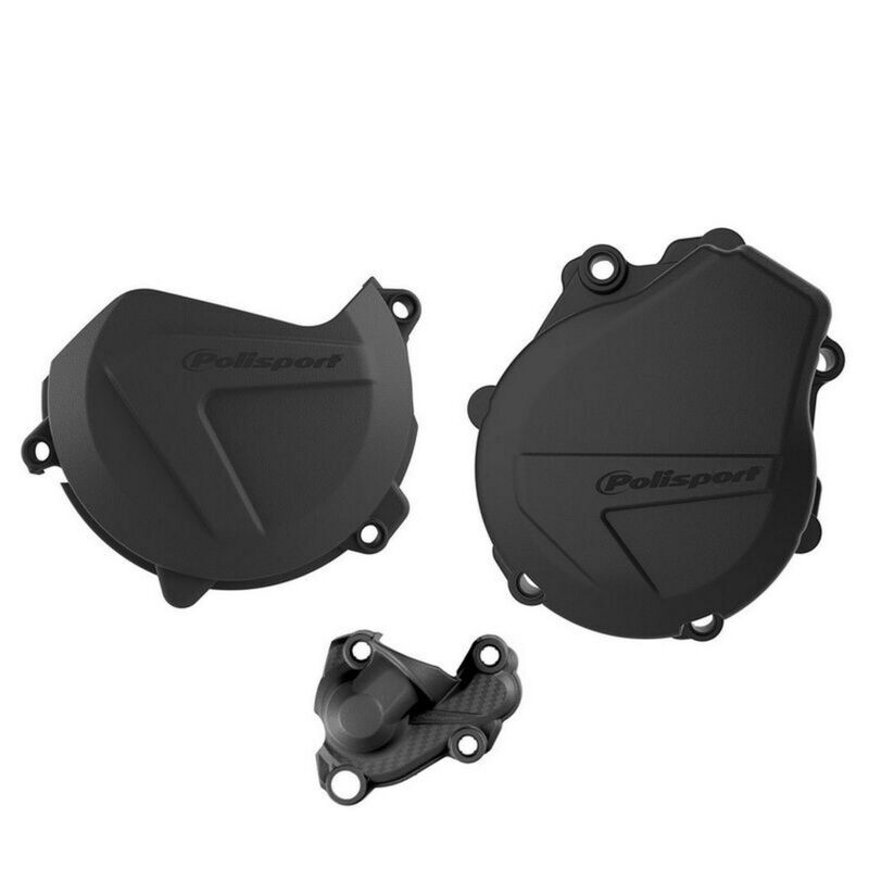 Polisport Clutch, Ignition And Water Pump Cover Protectoion Set - KTM / Husqvarna