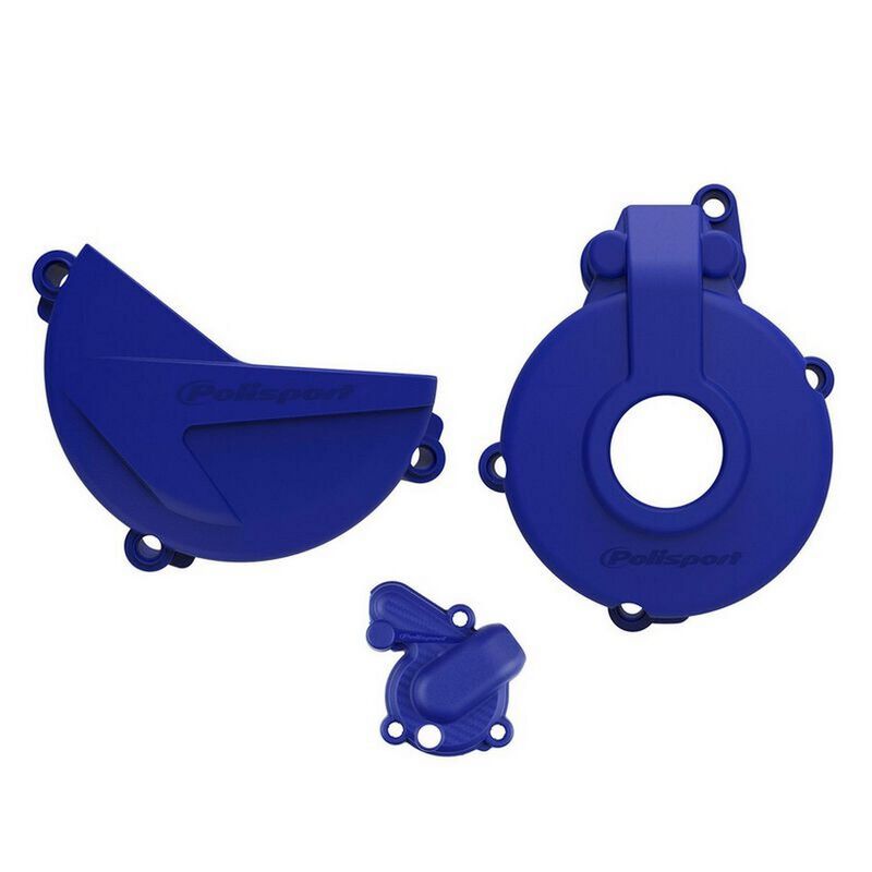 Polisport Clutch, Ignition And Water Pump Cover Protection Set - Sherco SE-F 250 / SE-F 300 (14-22)