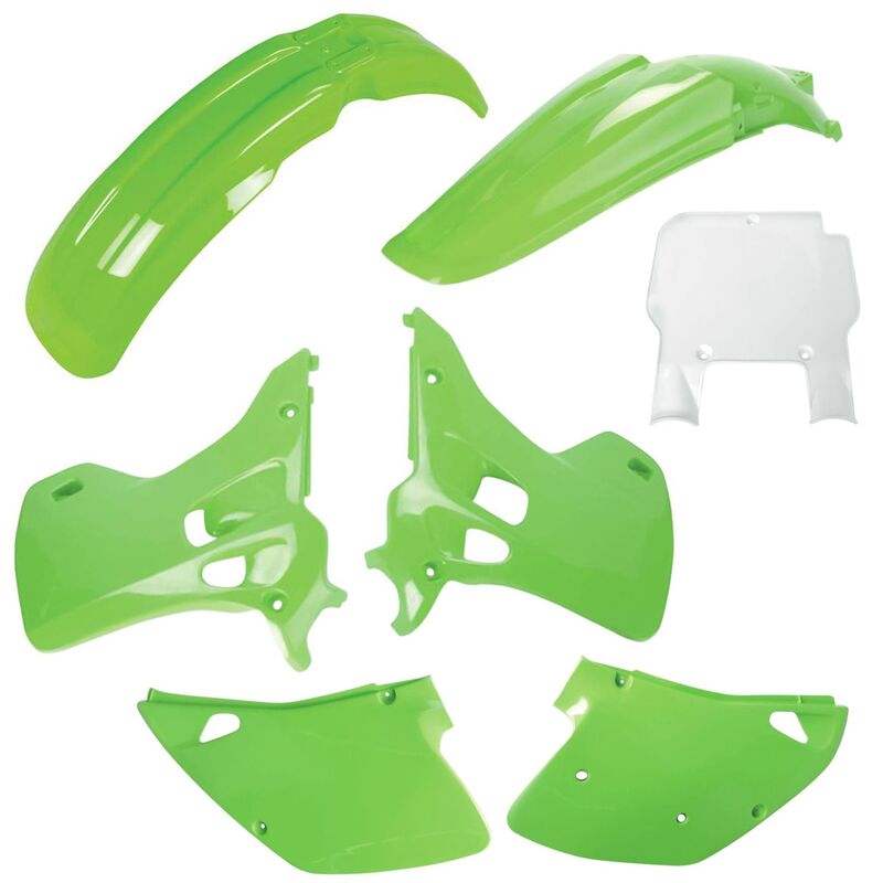 Polisport Plastic Kit OEM Color  - Kawasaki KX 125/250