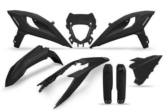 UFO Plast PLASTIC KIT FULL, BLK/BLK