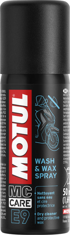 Motul 24X E9 Wash & Wax Spray 50ml