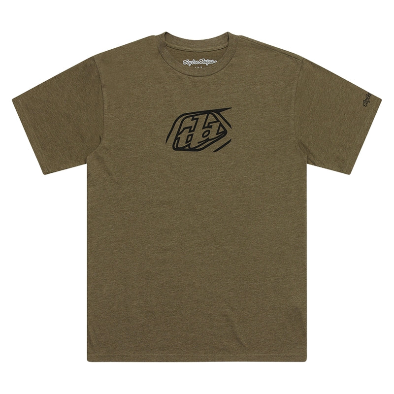Badge T-Shirt Groen & Olijf L