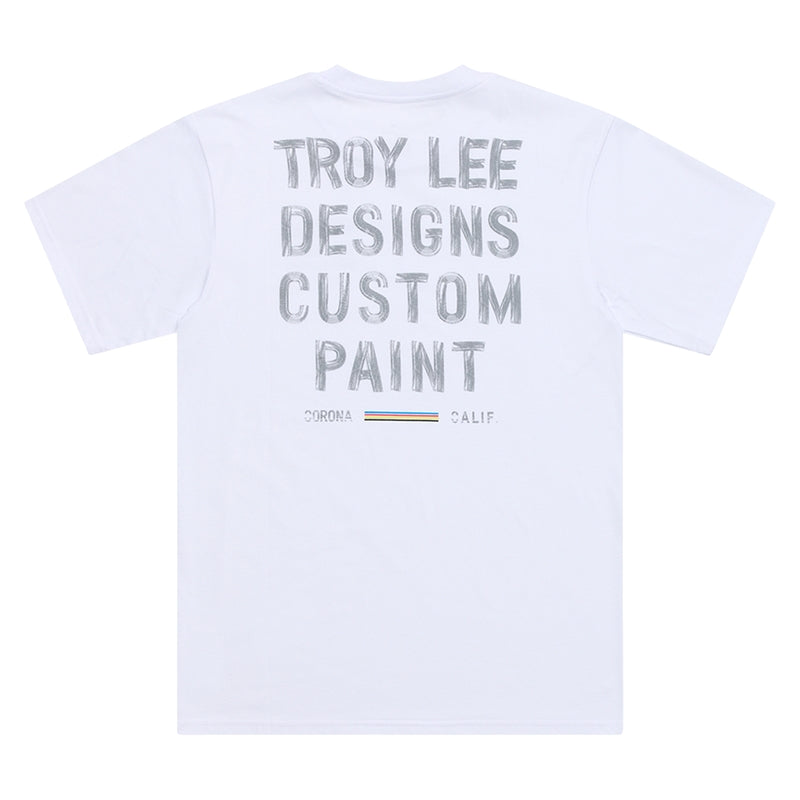 Troy Lee Designs Paint Shop T-Shirt Wit
