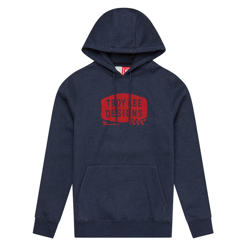 Stamp Hoodie Blauw & Navy XXL