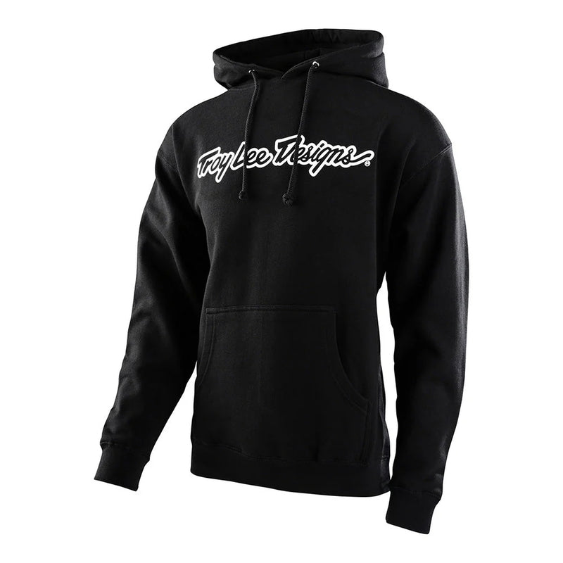 Signature Kindermaat hoodie Zwart YS