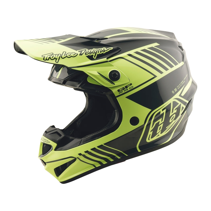 GP Pro Segment Helm Geel & Neon geel M