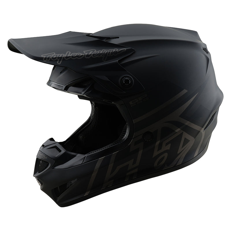 GP Pro Mono Helm Zwart XL