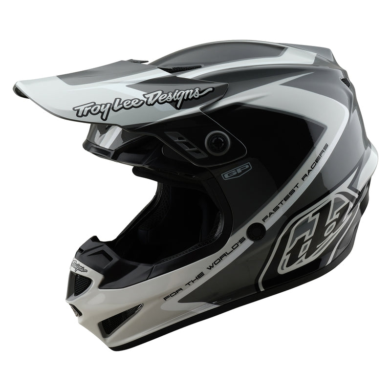 GP Shutter Helm Grijs & Grijs & Wit XXL