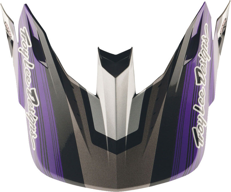 SE5 Carbon Stripes Vizier Paars & Zwart & Zwart