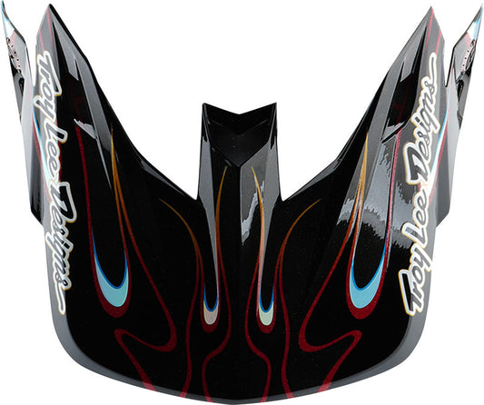 SE5 Carbon Torched Vizier Rood & Zwart & Zwart