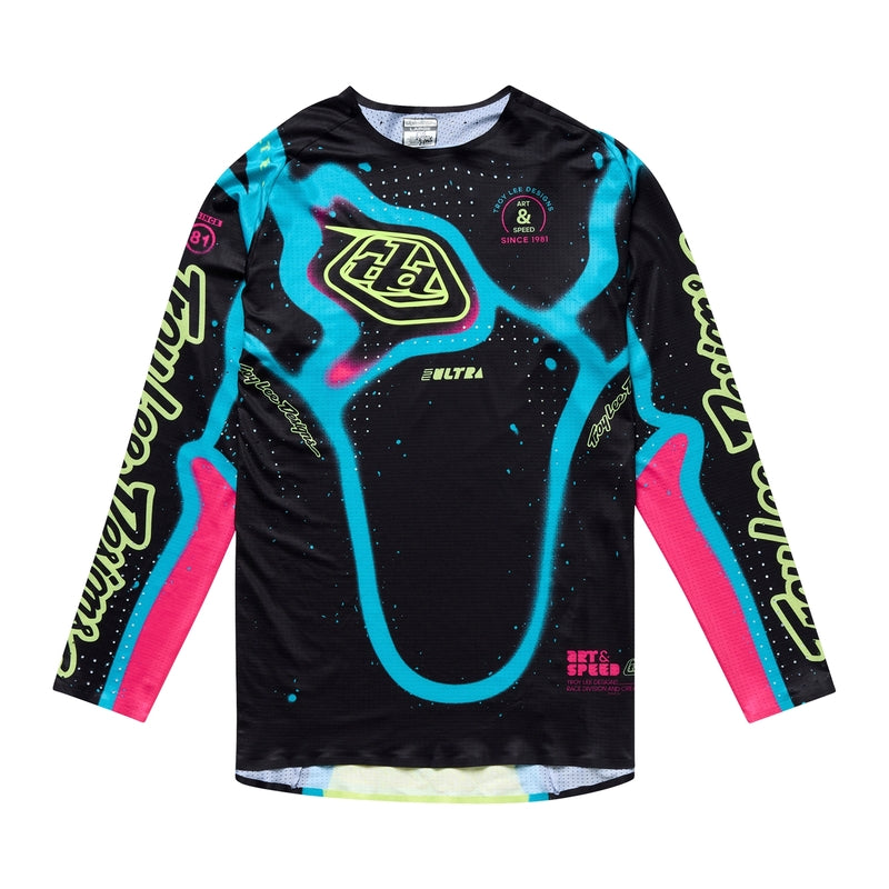 SE Ultra Membrane Jersey Geel & Zwart & Zwart XXL