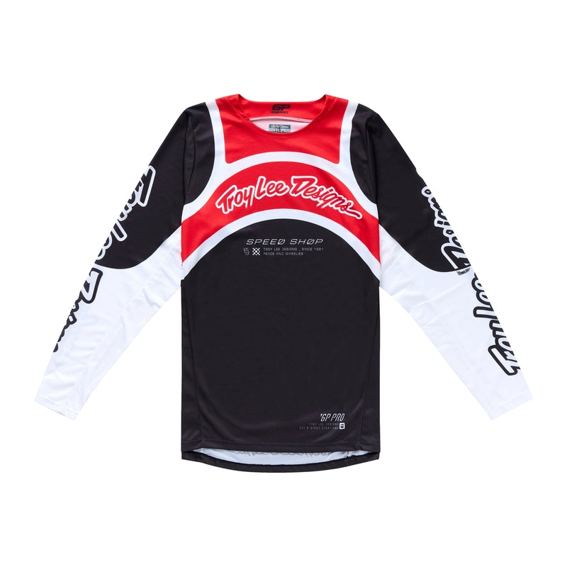GP Pro Swerve Jersey Rood & Zwart & Zwart L