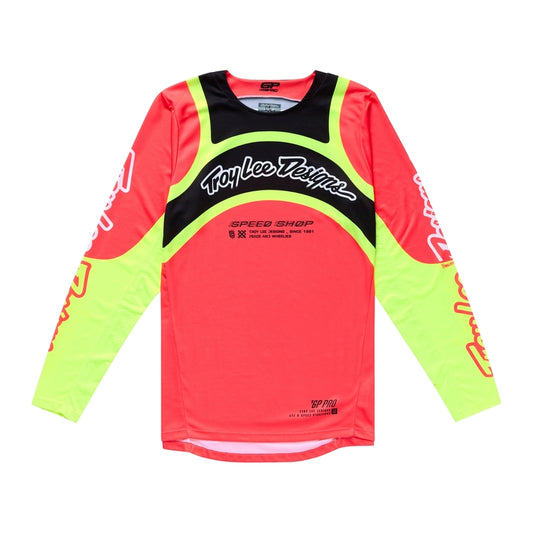 GP Pro Swerve Jersey Geel & Rood & Rood M