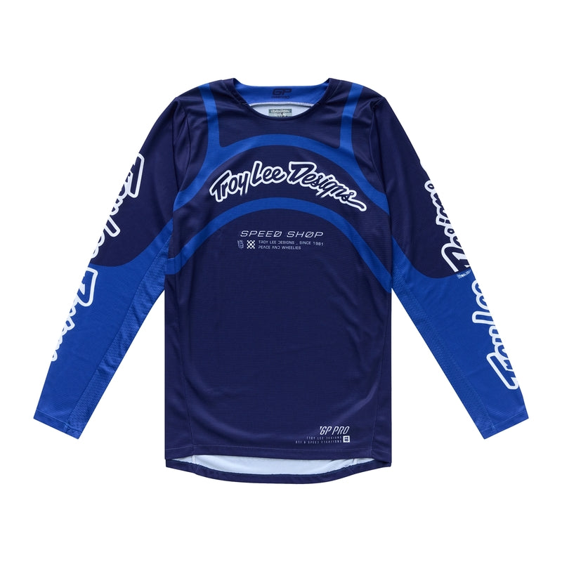 GP Pro Swerve Jersey Blauw & Navy L