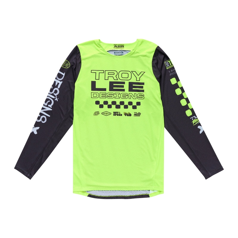 GP Pro Air Standard Jersey Geel & Zwart & Neon geel XXL