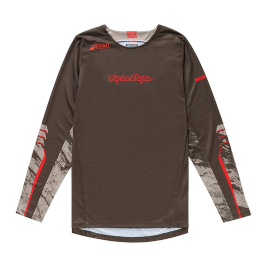 Scout GP Pro Slab Jersey Bruin & Kastanjebruin M