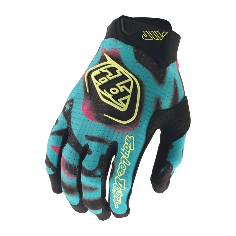 Troy Lee Designs Air Motorhandschoenen Membrane Black/Geel maat M