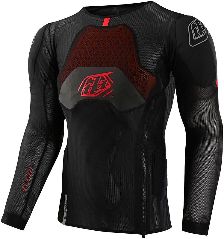 Troy Lee Designs Stage Ghost D3O Base Layer Jersey Lange mouwen
