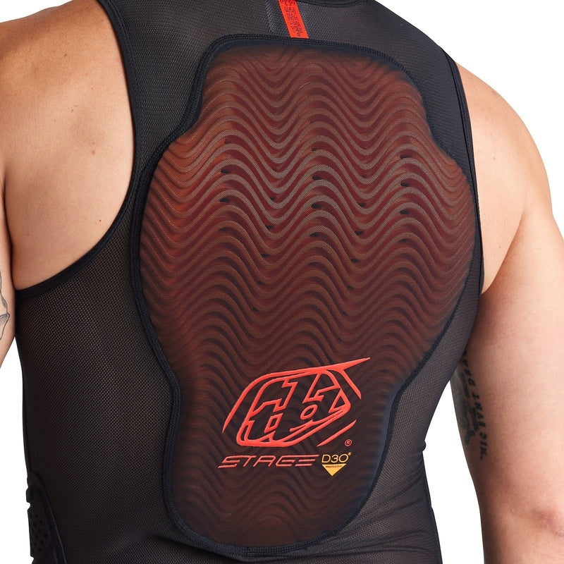 Troy Lee Designs Stage Ghost D3O Base Layer Jersey Zwart