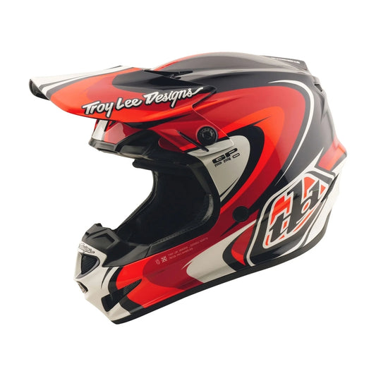 GP Pro Crossover Kindermaat helm Rood & Zwart & Zwart YL