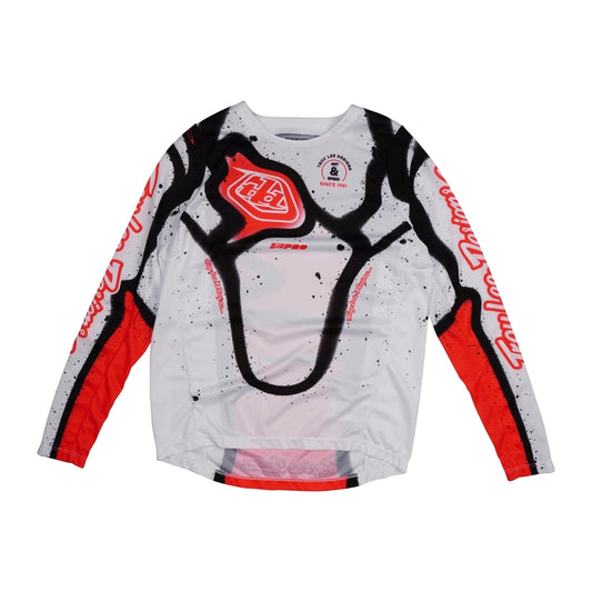 GP Pro Membrane Kindermaat jersey Rood & Wit & Wit YL