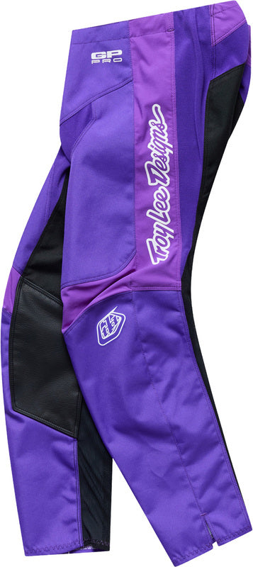 Troy Lee Designs GP Pro Youth Kindermaat broek Mono Neon paars