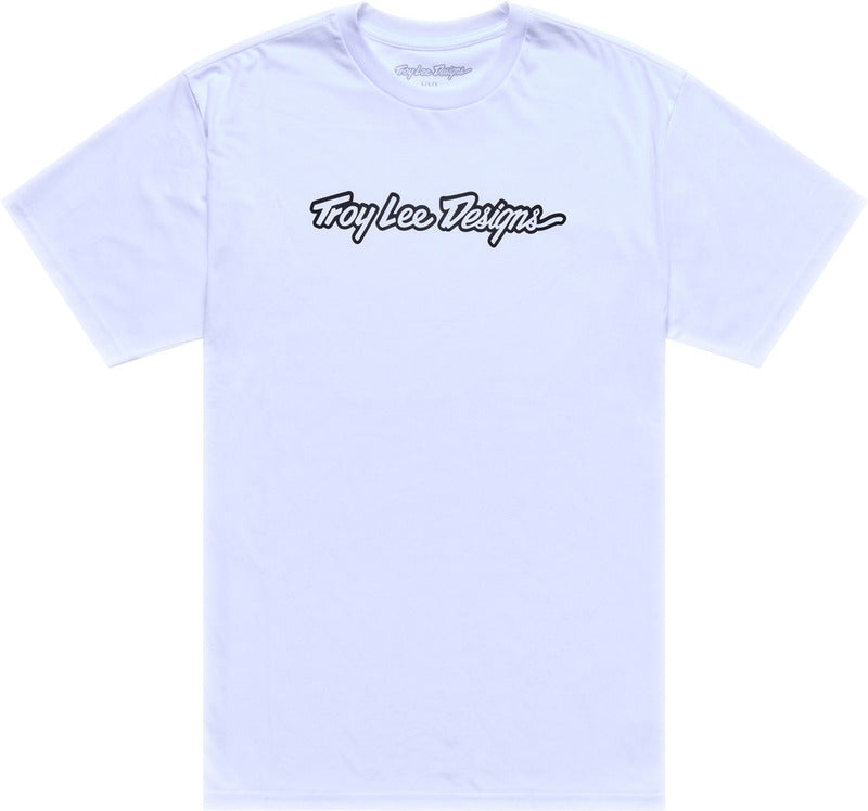 Signature T-Shirt Wit & Wit & Zwart XL
