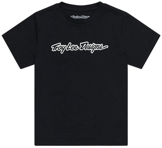 Signature Kindermaat T-Shirt Zwart YM