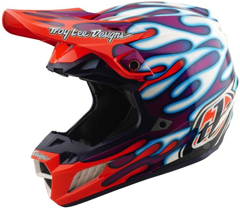 SE5 Composite Mips Helmet Paars & Paars & Rood & Wit S