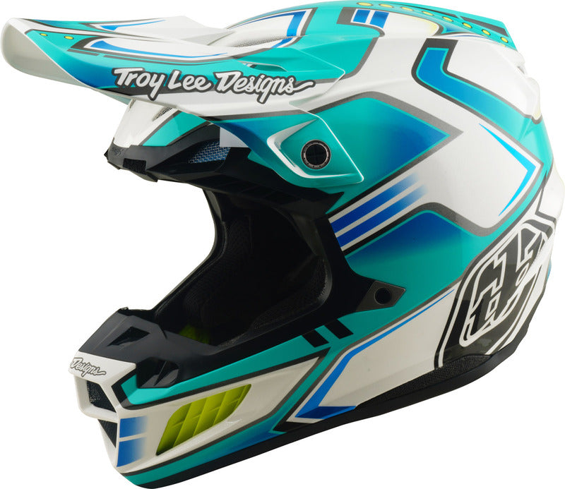 SE5 Composite Mips Helmet Blauw & Wit & Turquoise XL