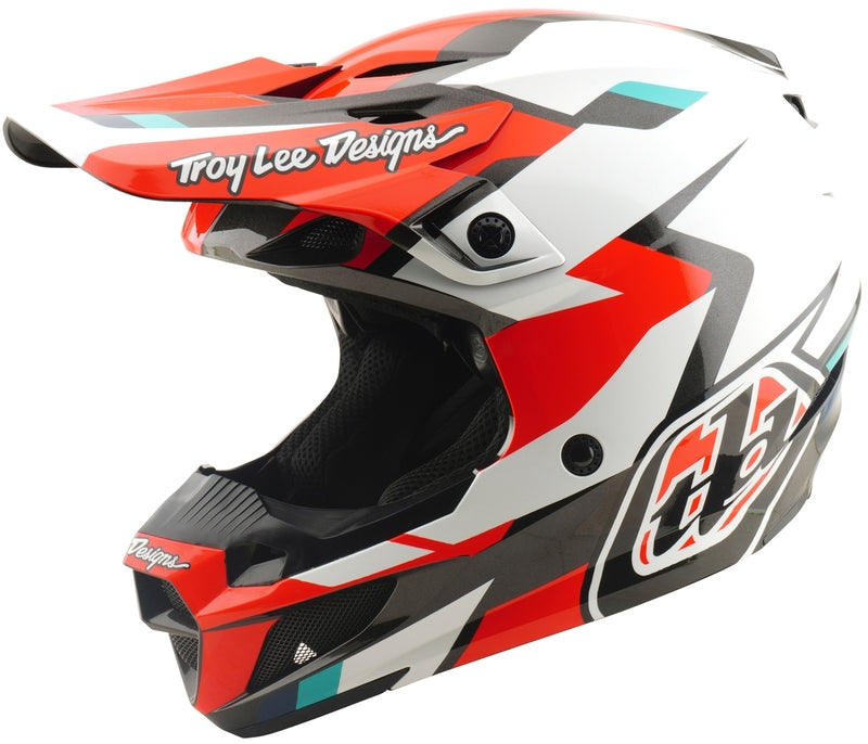 Troy Lee Designs SE5 Polycarbonate Mips Helm Roamer Red
