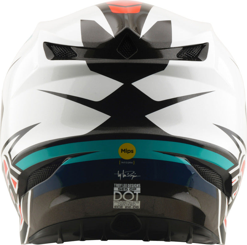 Troy Lee Designs SE5 Polycarbonate Mips Helm Roamer Red
