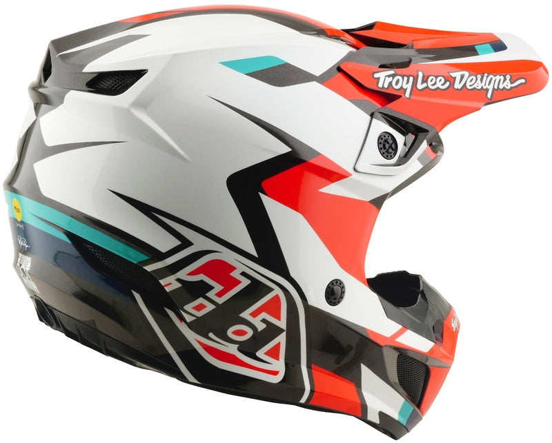 Troy Lee Designs SE5 Polycarbonate Mips Helm Roamer Red