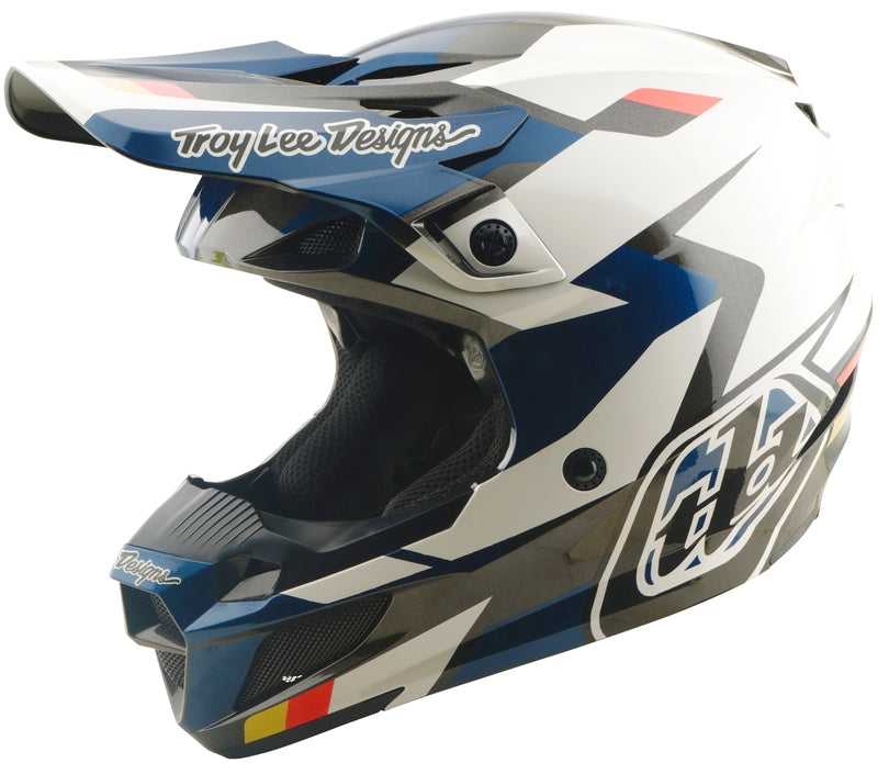 Troy Lee Designs SE5 Polycarbonate Mips Helm Roamer Blue