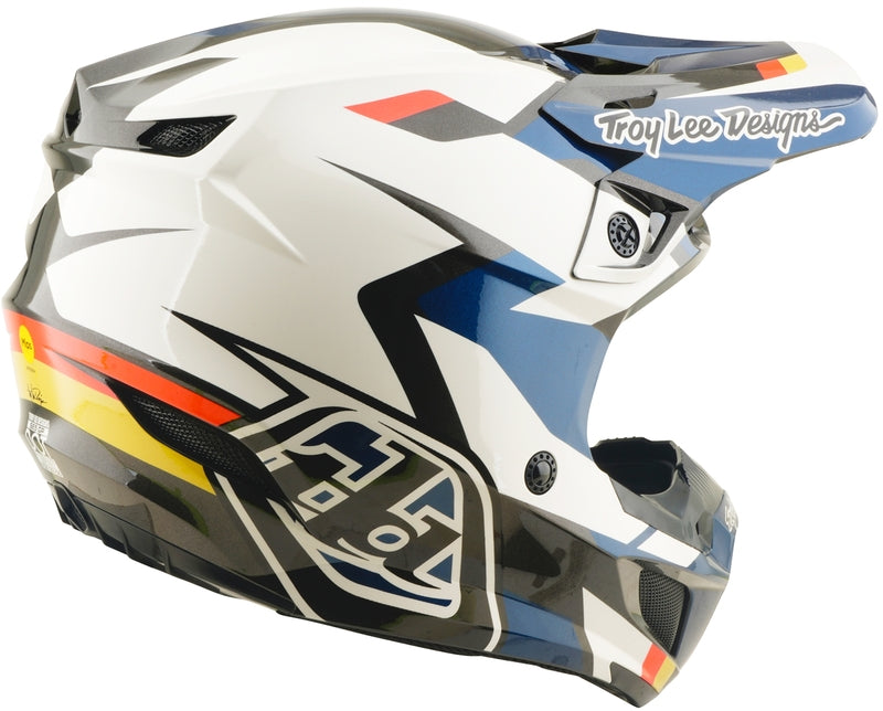 Troy Lee Designs SE5 Polycarbonate Mips Helm Roamer Blue
