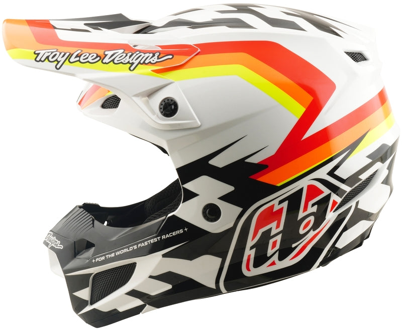 Troy Lee Designs SE5 Polycarbonate Mips Helm Dash Orange