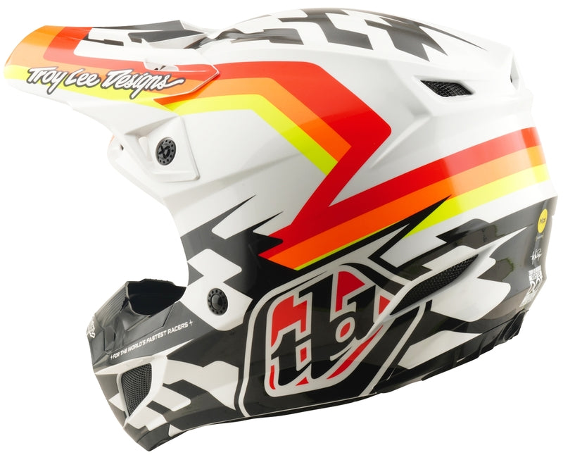 Troy Lee Designs SE5 Polycarbonate Mips Helm Dash Orange