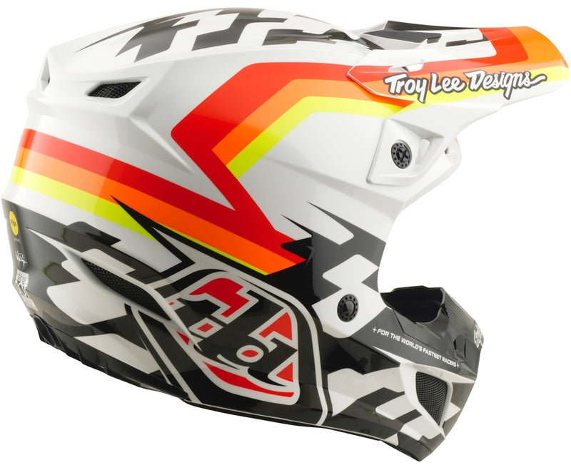Troy Lee Designs SE5 Polycarbonate Mips Helm Dash Orange