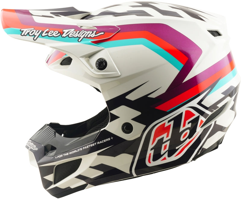 Troy Lee Designs SE5 Polycarbonate Mips Helm Dash Violet