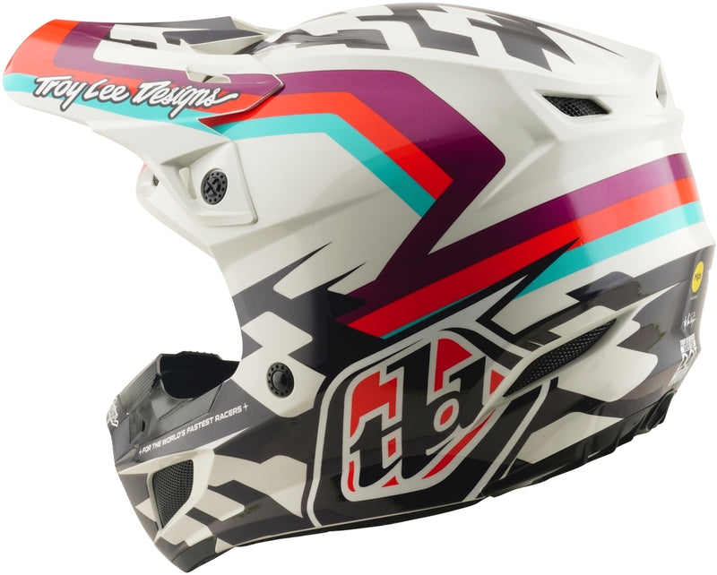 Troy Lee Designs SE5 Polycarbonate Mips Helm Dash Violet