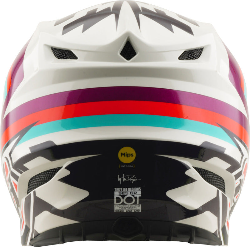 Troy Lee Designs SE5 Polycarbonate Mips Helm Dash Violet