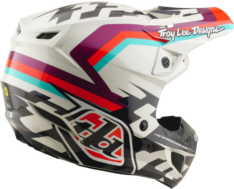 Troy Lee Designs SE5 Polycarbonate Mips Helm Dash Violet