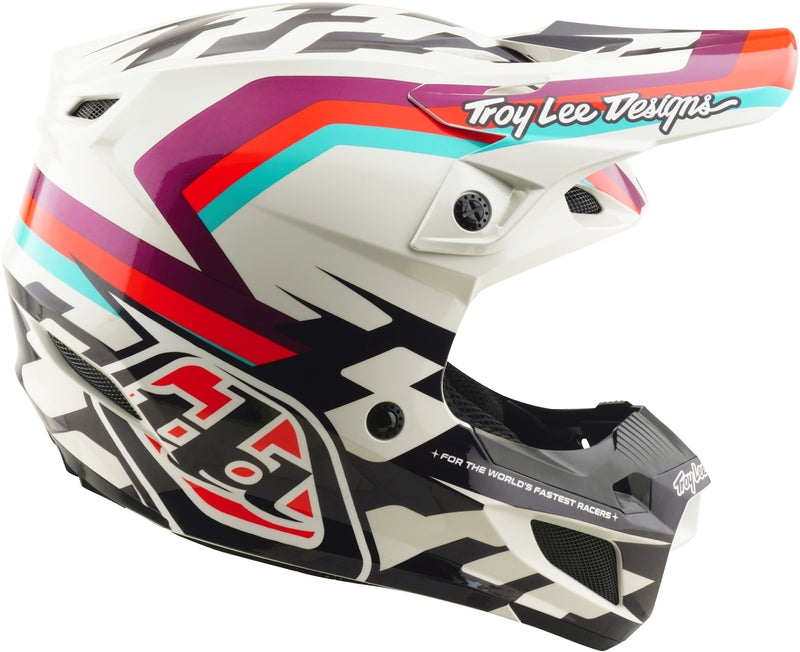 Troy Lee Designs SE5 Polycarbonate Mips Helm Dash Violet