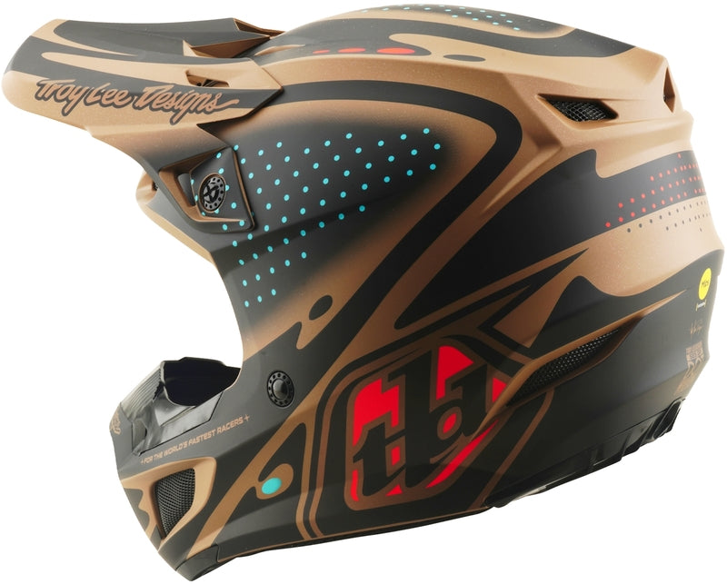 Troy Lee Designs SE5 Polycarbonate Mips Helm The Line Sienna