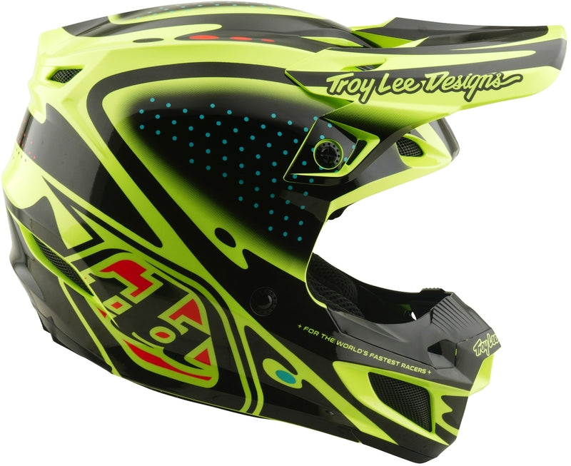 Troy Lee Designs SE5 Polycarbonate Mips Helm The Line Flo Yellow